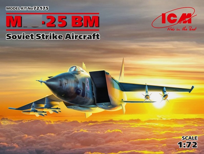 72175  авиация  M-25 BM, Soviet Strike Aircraft  (1:72)