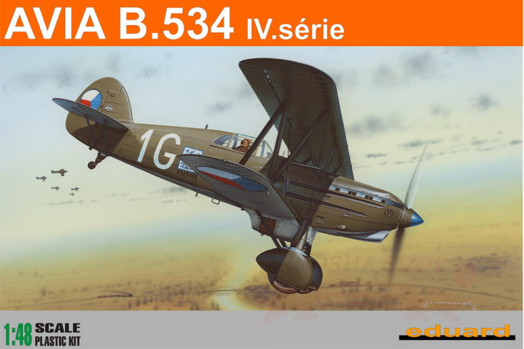 8192  авиация  Avia B.534 IV. série ProfiPACK edition  (1:48)