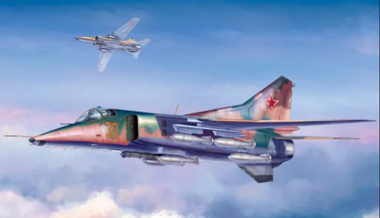 05802  авиация  M&G-27 Flogger D  (1:48)