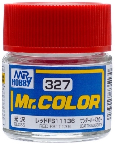 C327  краска 10мл  RED FS11136