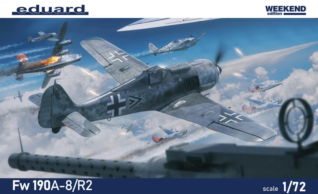 7467  авиация  FW-190A-8/R2  (1:72)