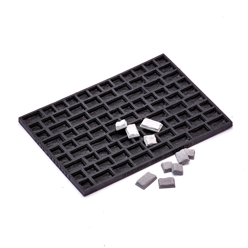 T-104  материалы для диорам  Молд брусчатка, размер L  (1:24)