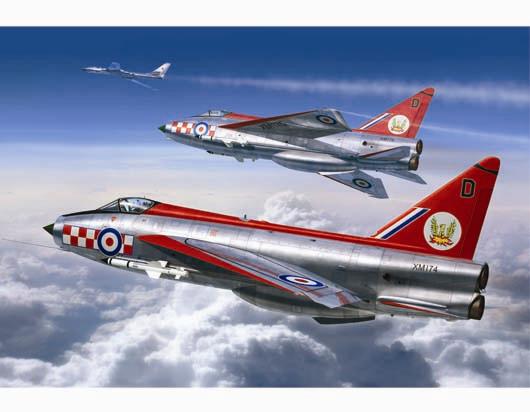 02280  авиация  ENGLISH ELECTRIC LIGHTNING F.1A F.3  (1:32)