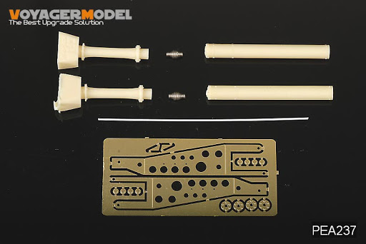 PEA237  фототавление  Набор фототравления для Stryker кожухи постановщиков помех (1:35)