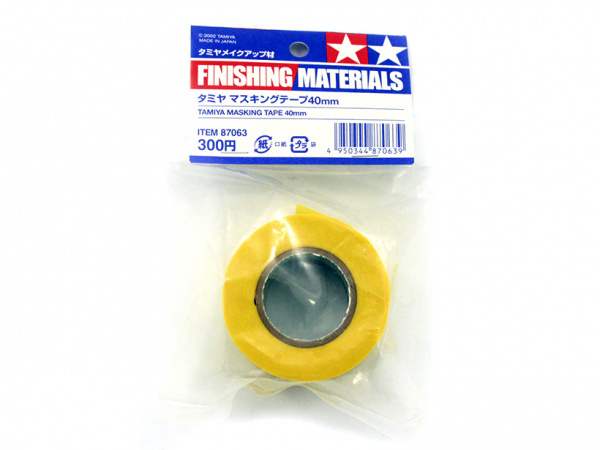 87063  инструменты для работы с краской  Маскировочная лента 40мм