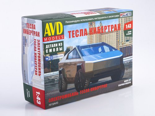 1615AVD  автомобили и мотоциклы Tesla Cybertruck  (1:43)