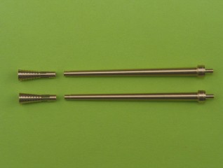 AM-48-024  металлические стволы  Стволы к авиационной пушке Flak-18 37мм, 2шт  (1:48)