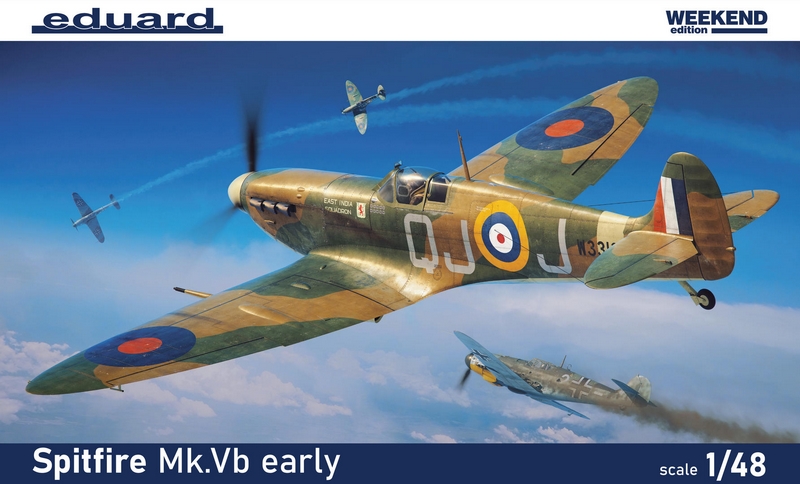 84198  авиация  Spitfire Mk. Vb early Weekend Edition (1:48)
