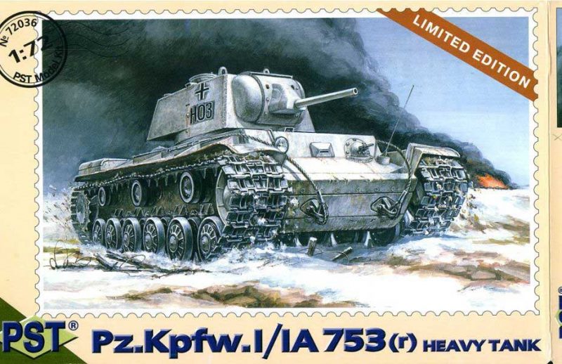 72036  техника и вооружение  Pz.Kpfw. 753(r) (1:72)