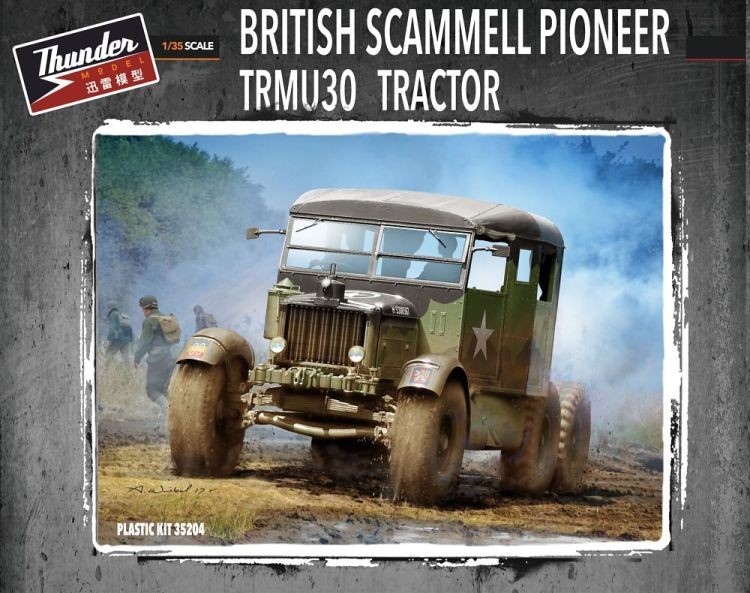 TM35204  техника и вооружение  British Scammell Pioneer TRMU30 Tractor  (1:35)