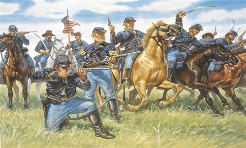 6013  фигуры  UNION CAVALRY (AMERICAN CIVIL WAR) (1:72)