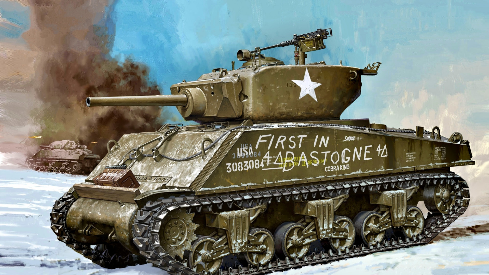 TS-045  техника и вооружение  M4A3E2 Sherman Jumbo  (1:35)