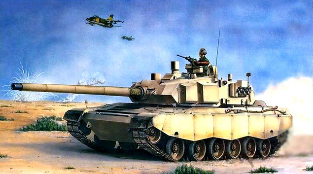 00333  техника и вооружение  Brazil EE-T2 Osorio  (1:35)