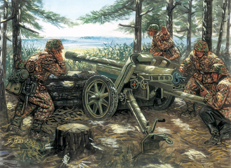 6460  техника и вооружение  PAK 97/38 AT GUN with crew (1:35)