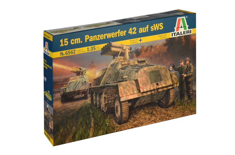 6562  техника и вооружение  15 cm. Panzerwerfer 42 auf sWS  (1:35)