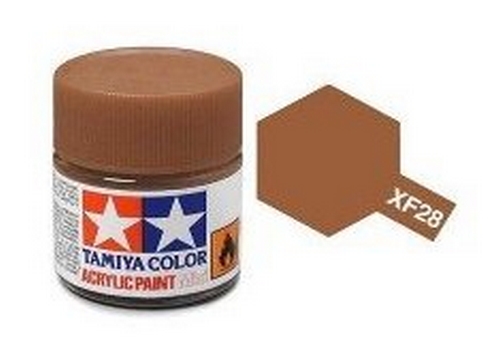 81728  краска  Акрил XF-28 Темно-медная