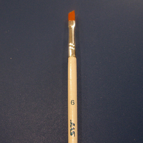 3636  кисти  Кисть из синтетического волоса ретушная №6