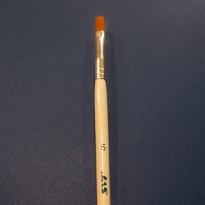 3625  кисти  Кисть из синтетического волоса плоская №5