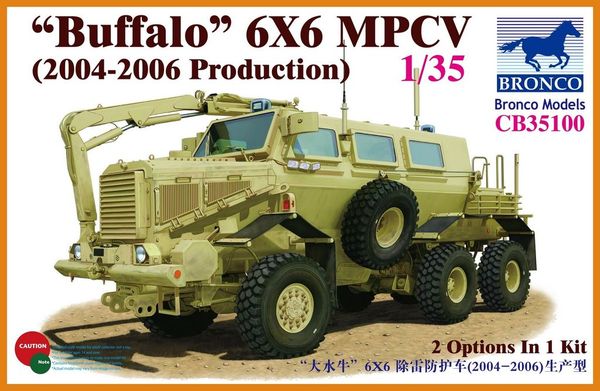 CB35100  техника и вооружение  "Buffalo" 6x6 MPCV (2004-2006 Production)  (1:35)