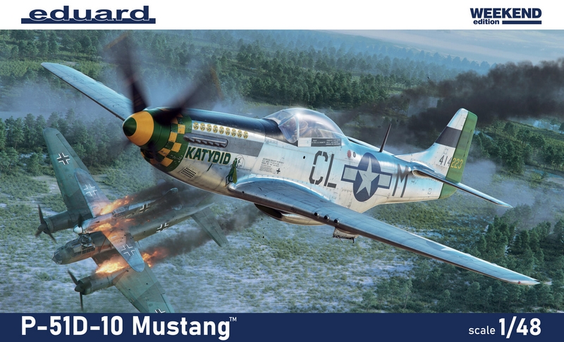 84184  авиация  P-51D-10 Mustang Weekend Edititon  (1:48)
