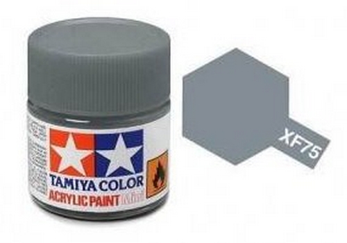 81775  краска  Акрил XF-75 IJN Gray Kure (серый кюрэ японский флот)