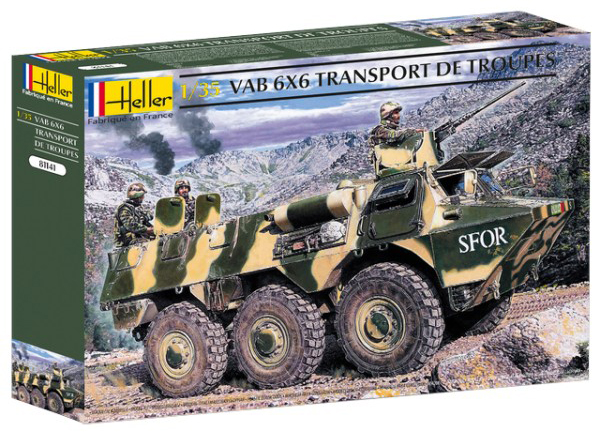 81141  техника и вооружение  VAB 6x6 (1:35)