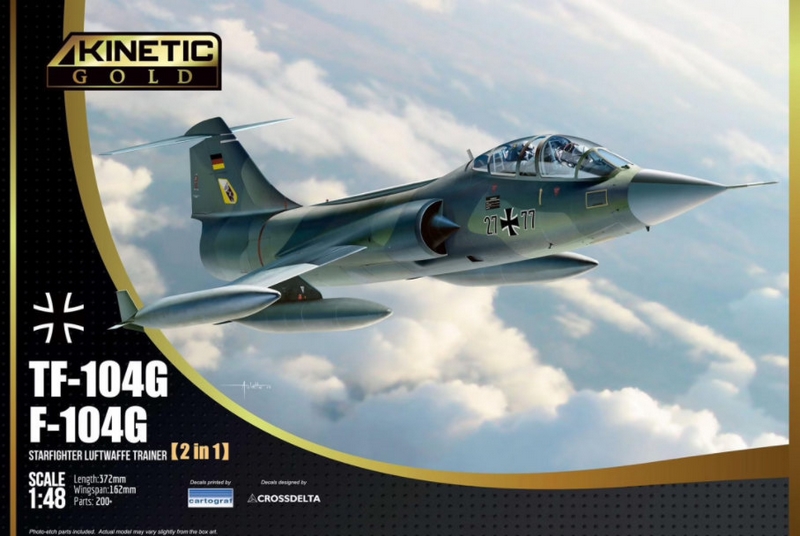K48089  авиация  F-104G/TF-104G Luftwaffe Starfighter  (1:48)