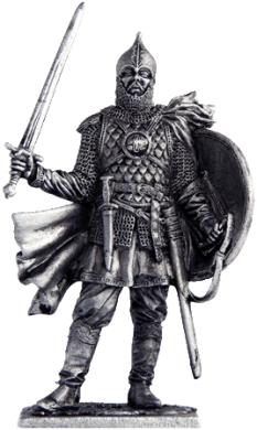 231 M  миниатюра  Русский воин, 14 век