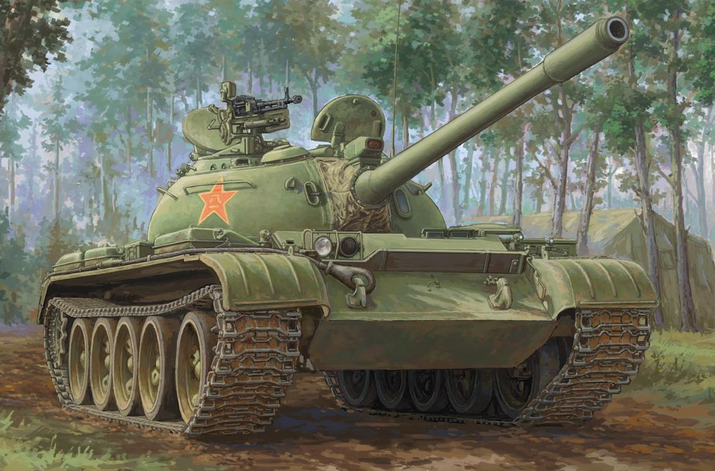 84542  техника и вооружение  PLA 59-1 Medium Tank  (1:35)