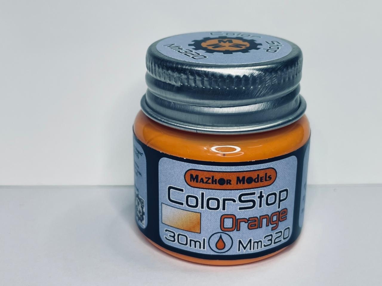 MM320  специальные жидкости  Жидкая маска (Color Stop) оранжевая 30 мл.