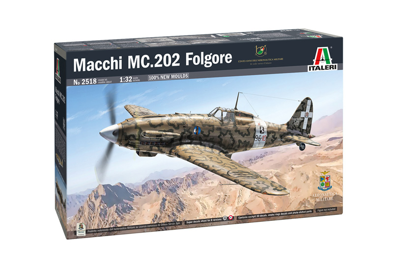2518  авиация  Macchi MC.202 Folgore  (1:32)
