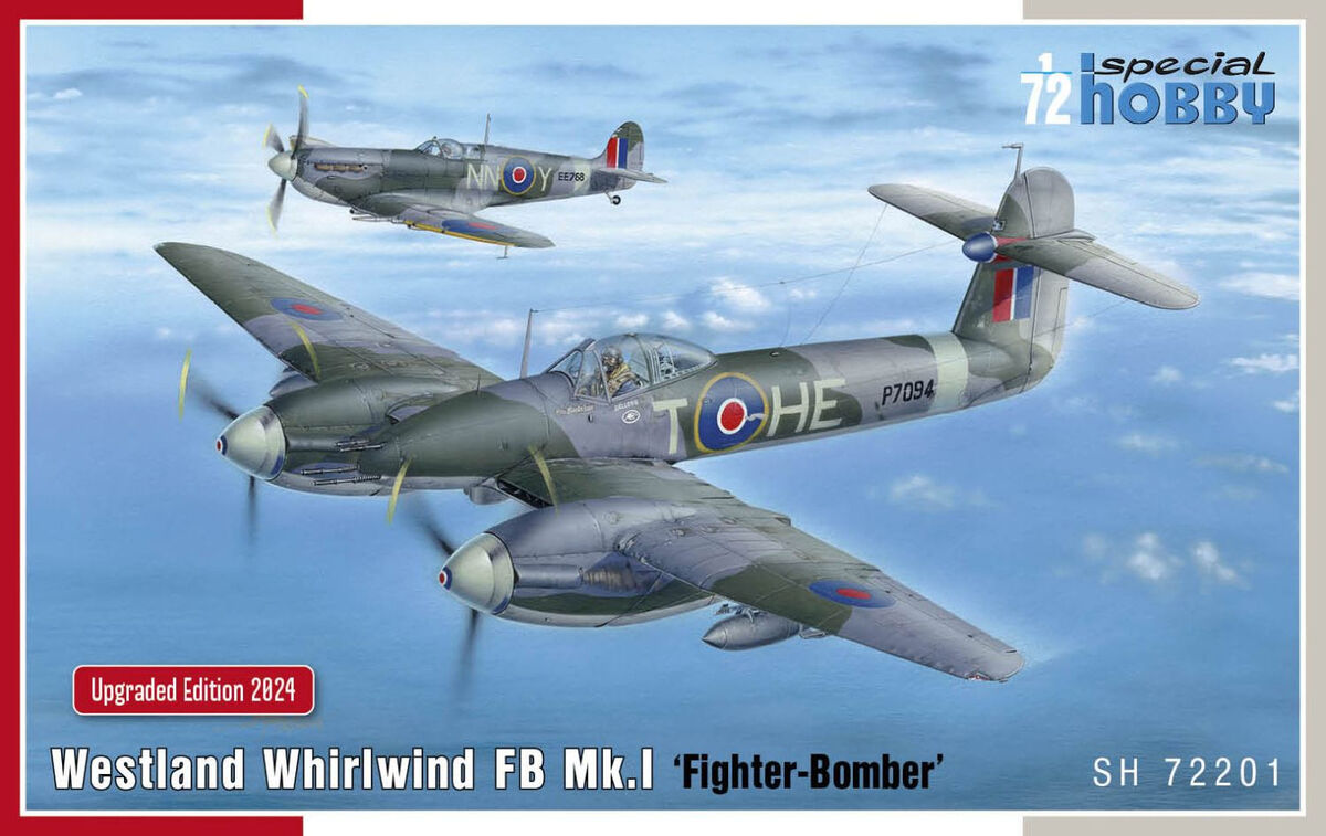 SH72201  авиация  Westland Whirlwind FB Mk.I 'Fighter-Bomber'  (1:72)