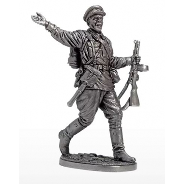 WW2-31  миниатюра  Старший сержант пехоты РККА. 1941-43 гг. СССР