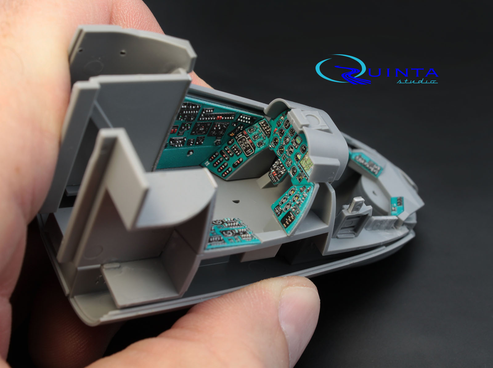 QD48026  декали  3D Декаль интерьера кабины М-24В (Звезда)  (1:48)