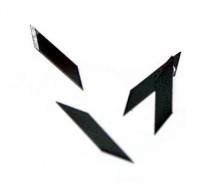 4819  ручной инструмент  Набор лезвий 0,4 х 4,1 х 24 мм. 6 шт.