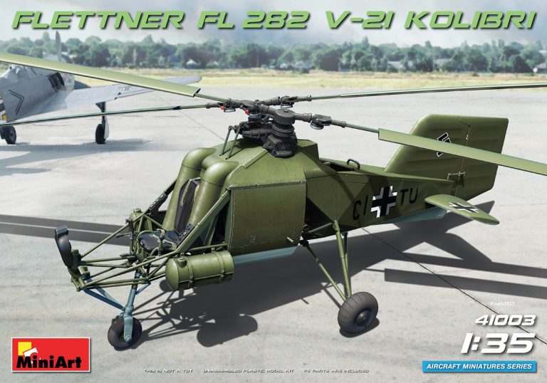 41003  авиация  Fl 282 V-21 KOLIBRI  (1:35)