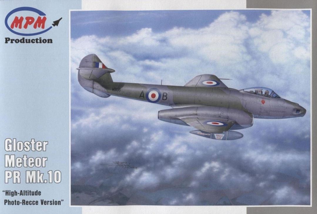72560  авиация  Gloster Meteor PR Mk.10 "High-Altitude Photo-Recce Version"   (1:72)