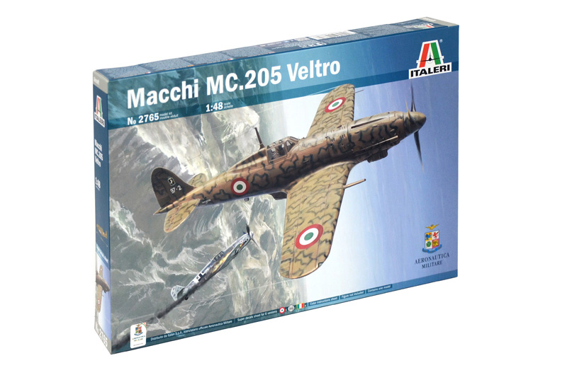 2765  авиация  MACCHI MC.205 VELTRO  (1:48)