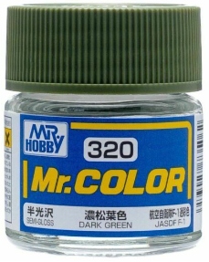 C320  краска 10мл  DARK GREEN