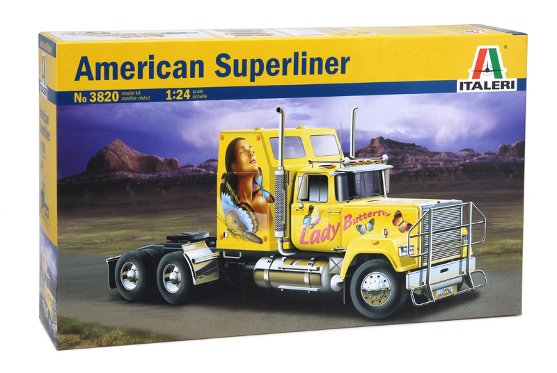 3820  автомобили и мотоциклы  AMERICAN SUPERLINER (1:24)