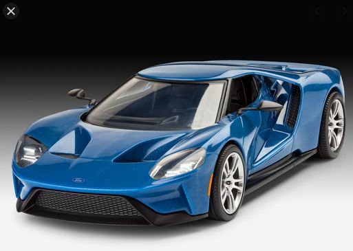 07678  автомобили и мотоциклы  Ford GT 2017  (1:24)