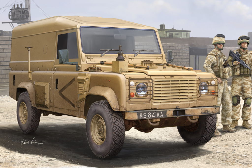 82448  техника и вооружение  Defender 110 Hardtop  (1:35)