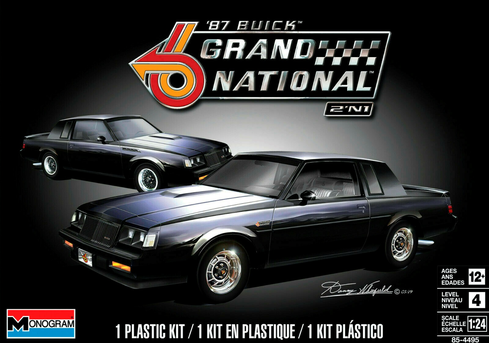 14495  автомобили и мотоциклы  BUICK REGAL NATIONAL  (1:24)