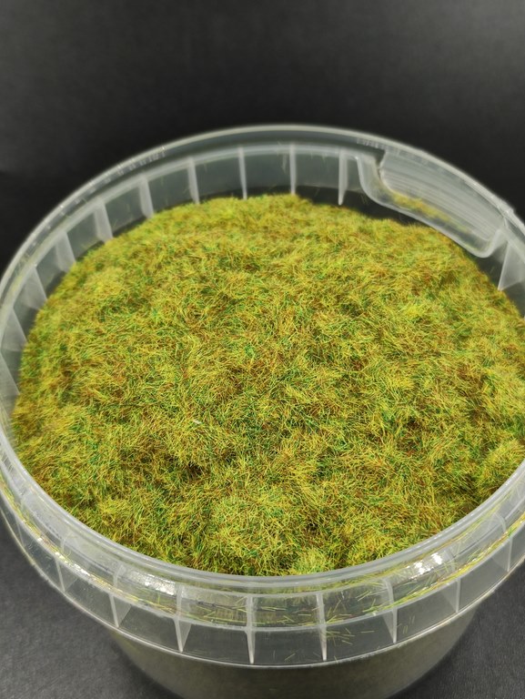 2977  материалы для диорам  Трава ранняя осень , статичная / 2мм /40гр.