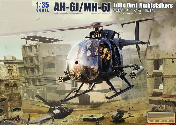 KH50003  авиация  AH-6J/MH-6J Little Bird Nightstalkers  (1:35)