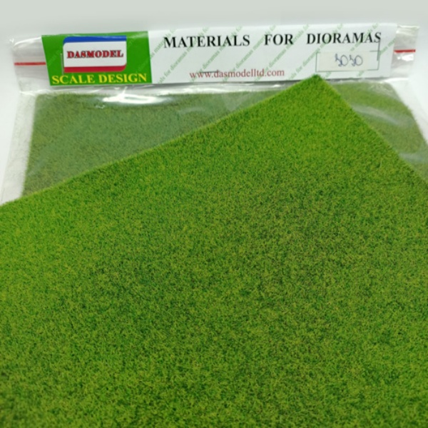 3030  материалы для диорам  Травянное покрытие (Лист А4). Лето.