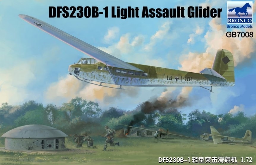 GB7008  авиация  DFS230B-1 Light Assault Glider  (1:72)