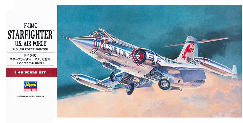 07219  авиация  F-104C Starfighter USAF  (1:48)