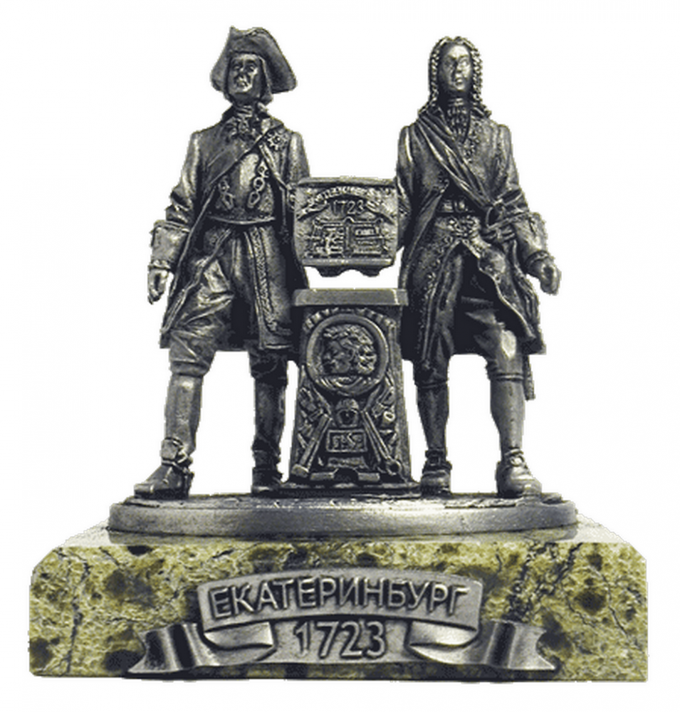 s03  миниатюра  Основатели Екатеринбурга-Татищев и де Генин