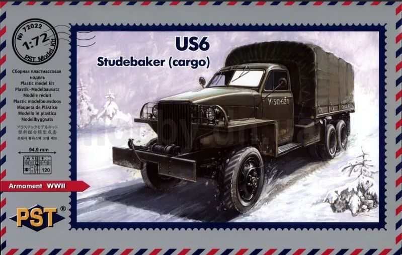 72022  техника и вооружение  Studebecker US6  (1:72)